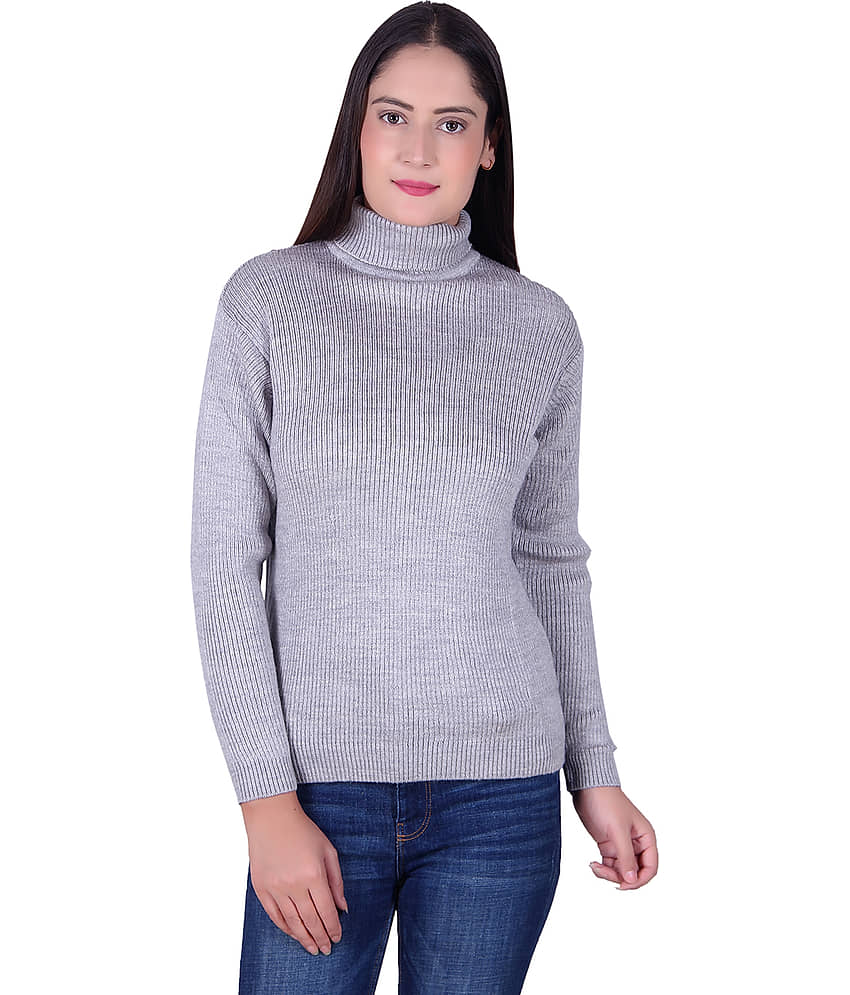 Ogarti Woollen Grey Pullovers