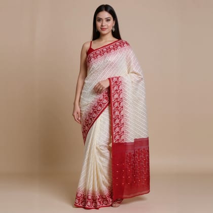 Bengal Mix Cotton Jamdani Saree Bengal Mix Cotton Jamdani Saree