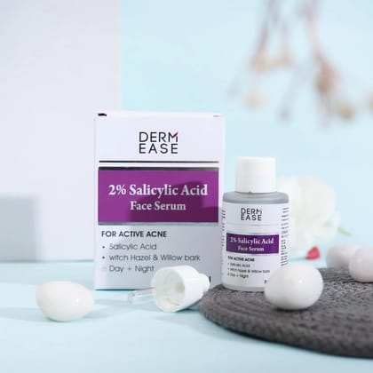 Dermease 2% Salicylic Acid Face Serum for Clear Skin