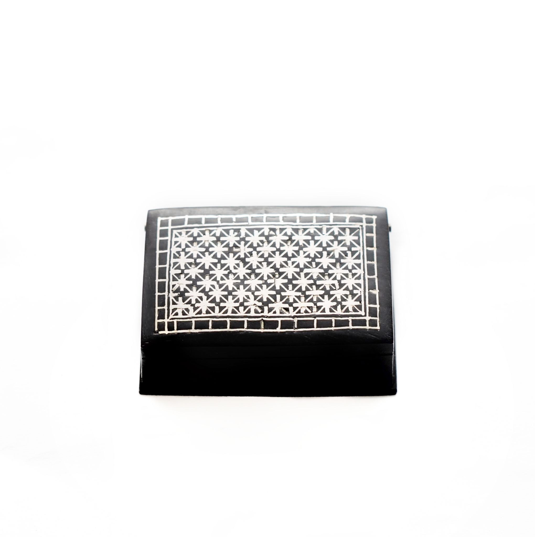 Bidri Work  Ring Box  (1TMTDCOKA08531)