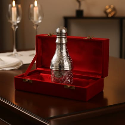 Brass Beer Bottle Decorative Cover for Bar Counter & Home D�cor � Luxury Finish , Height : 7 Inch (BMAS017)