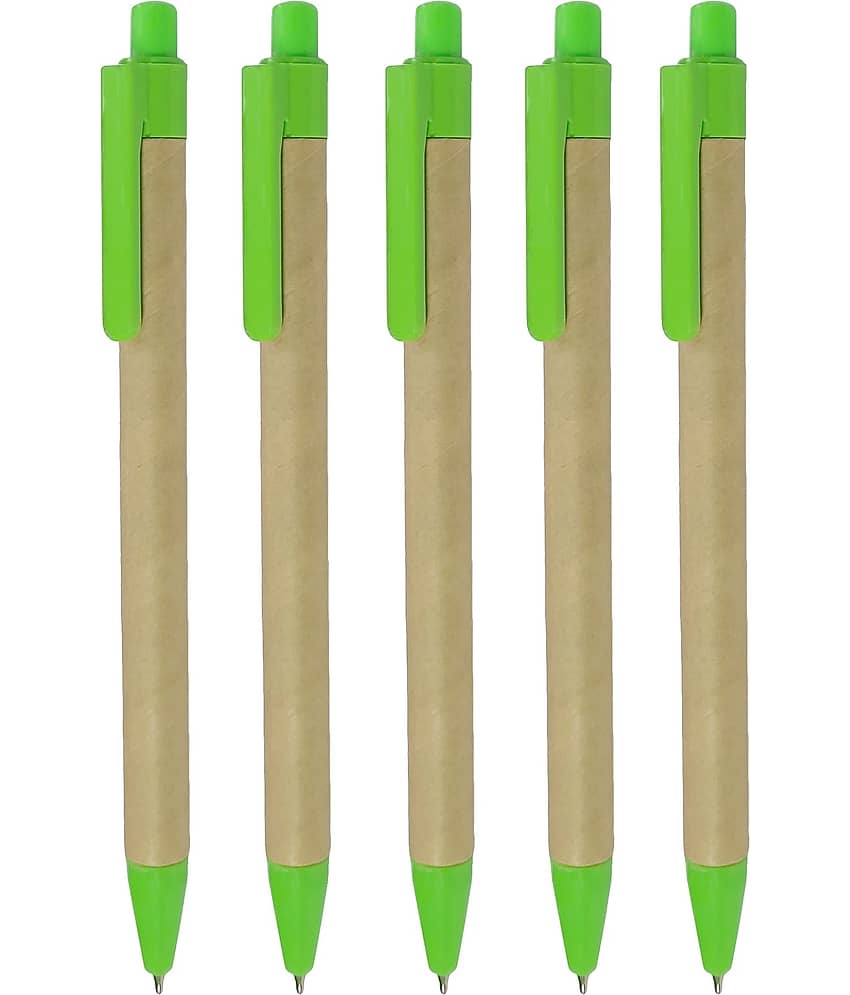 UJJi Eco Frinedly Recycled Body Retractable Ball Pen