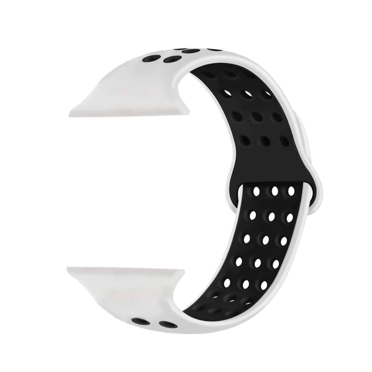 White Sports Silicone Strap - 20/22 MM White Sports Silicone Strap - 20/22 MM - 22 MM