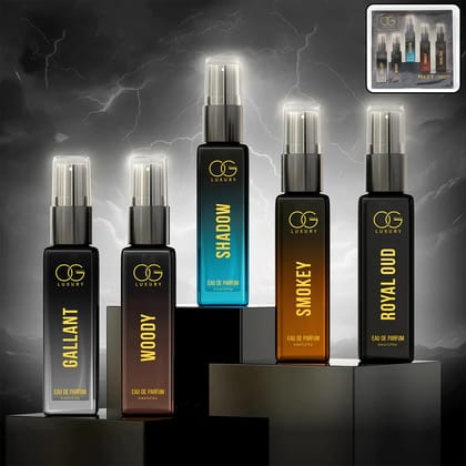 OG Beauty Luxury Perfume Combo Pack (8 ML / 5 Pc) OG Beauty Luxury Perfume Combo Pack (8 ML / 5 Pc)