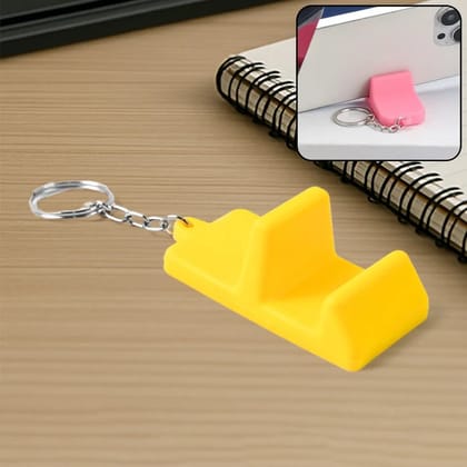 Mobile Stand Keychain  Compact 2-in-1 Phone Holder & Keyring