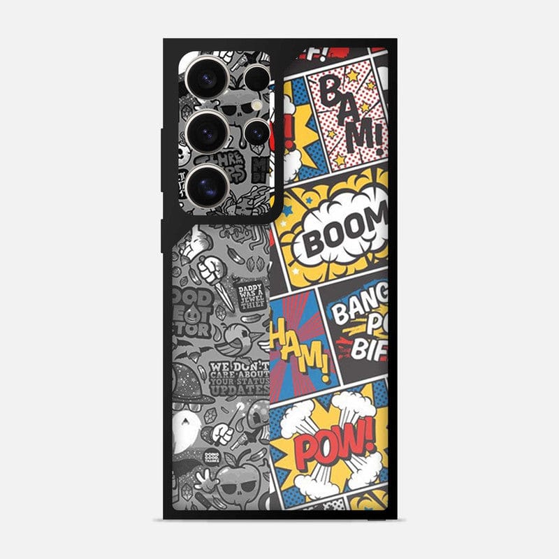Boom Multi Abstract Bumper Mobile Cover