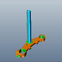 STEM COMPLETE STEERING - Xtreme 125 - 53200ACL000S