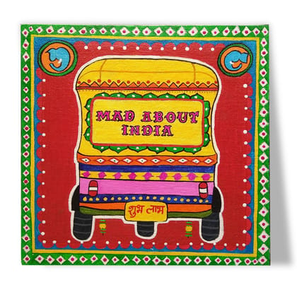 Pop Art on MDF Square Board DIY Kit by Penkraft