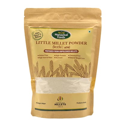 Little Millet Powder | Natural & Stone-Ground | Gluten-Free Healthy Flour | No Preservatives (500g) Little Millet Powder | Natural & Stone-Ground | Gluten-Free Healthy Flour | No Preservatives (500g)