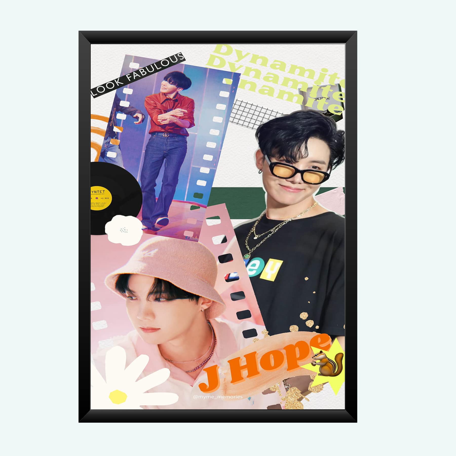 Nokkes Bts Army Bangtan Boy V suga J-Hope Jungkook Jin Jimin Rm 8X12 Inch Size Photo Frame Photo Home Office_bts3_21