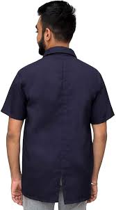 Tejaswini Creation Navy Blue Kurta (L) | Solid Cotton Blend | Ethnic Casual