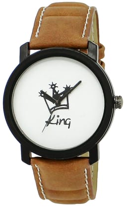White & Black King Analog Watch for Men LR18