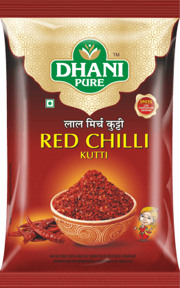 Dhani Pure Red Chilli/Lal Mirch Kutti , 100g (Premium Quality)