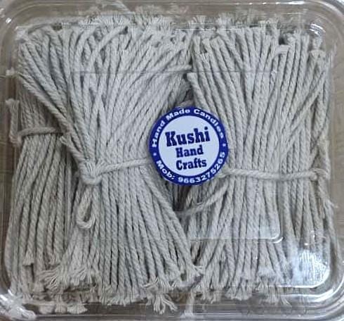 Kushi - Handmade Candle Wicks (Silver)