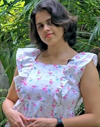 Flamingo Print Butterfly Themed Premium Cotton Maternity and Feeding Wear - Short Sleeve