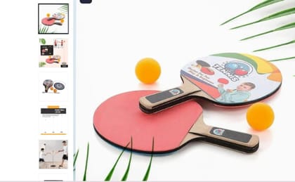 Portable Wiff Waff Rebound Table Tennis Trainer Set (1 Set) Portable Wiff Waff Rebound Table Tennis Trainer Set (1 Set)