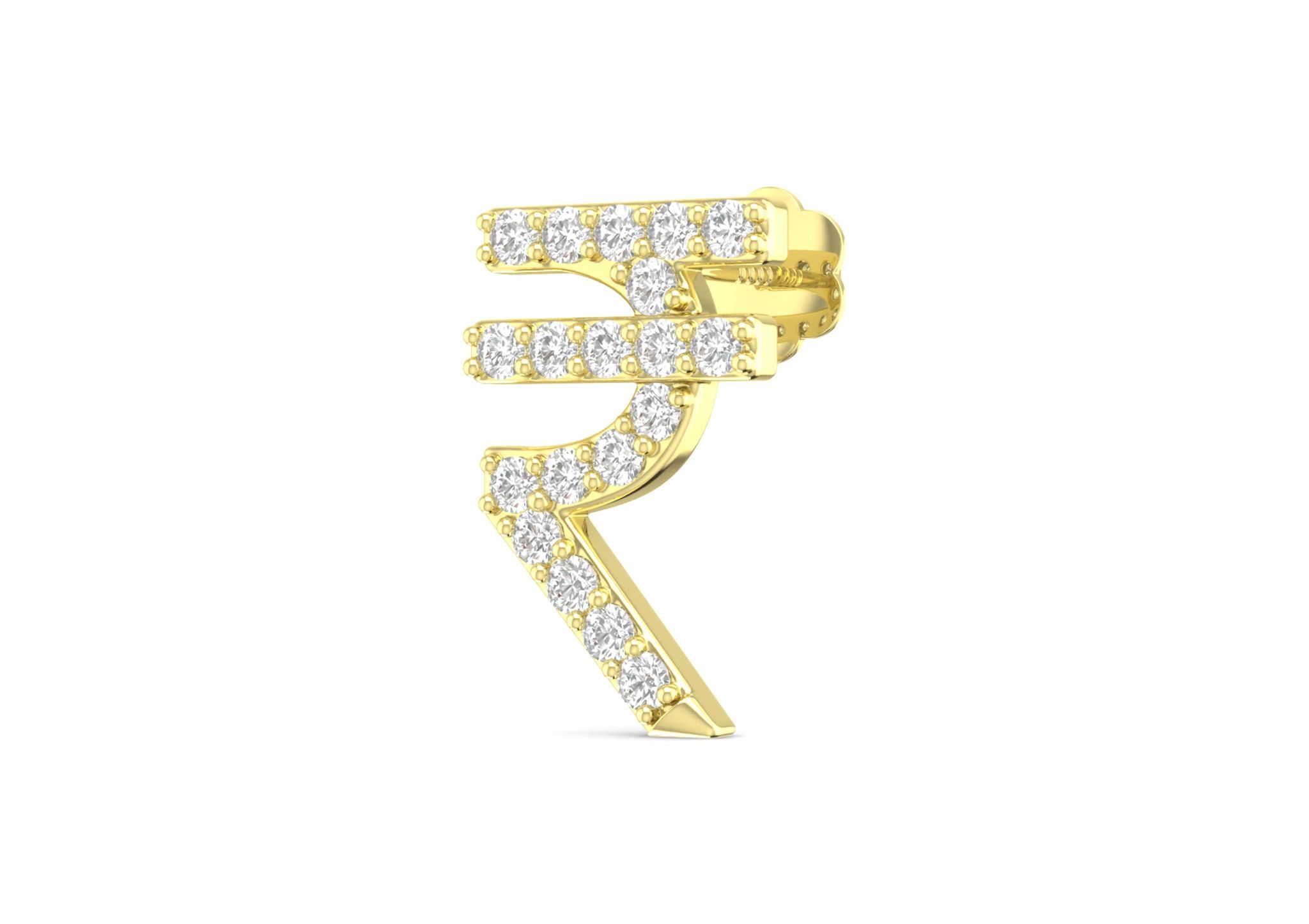 Rupee Bling Men's Ear Stud (1 Pc Only)