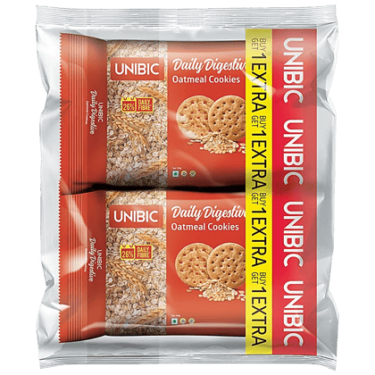 Unibic Cookies - Daily Digestive Oatmeal, 150 G