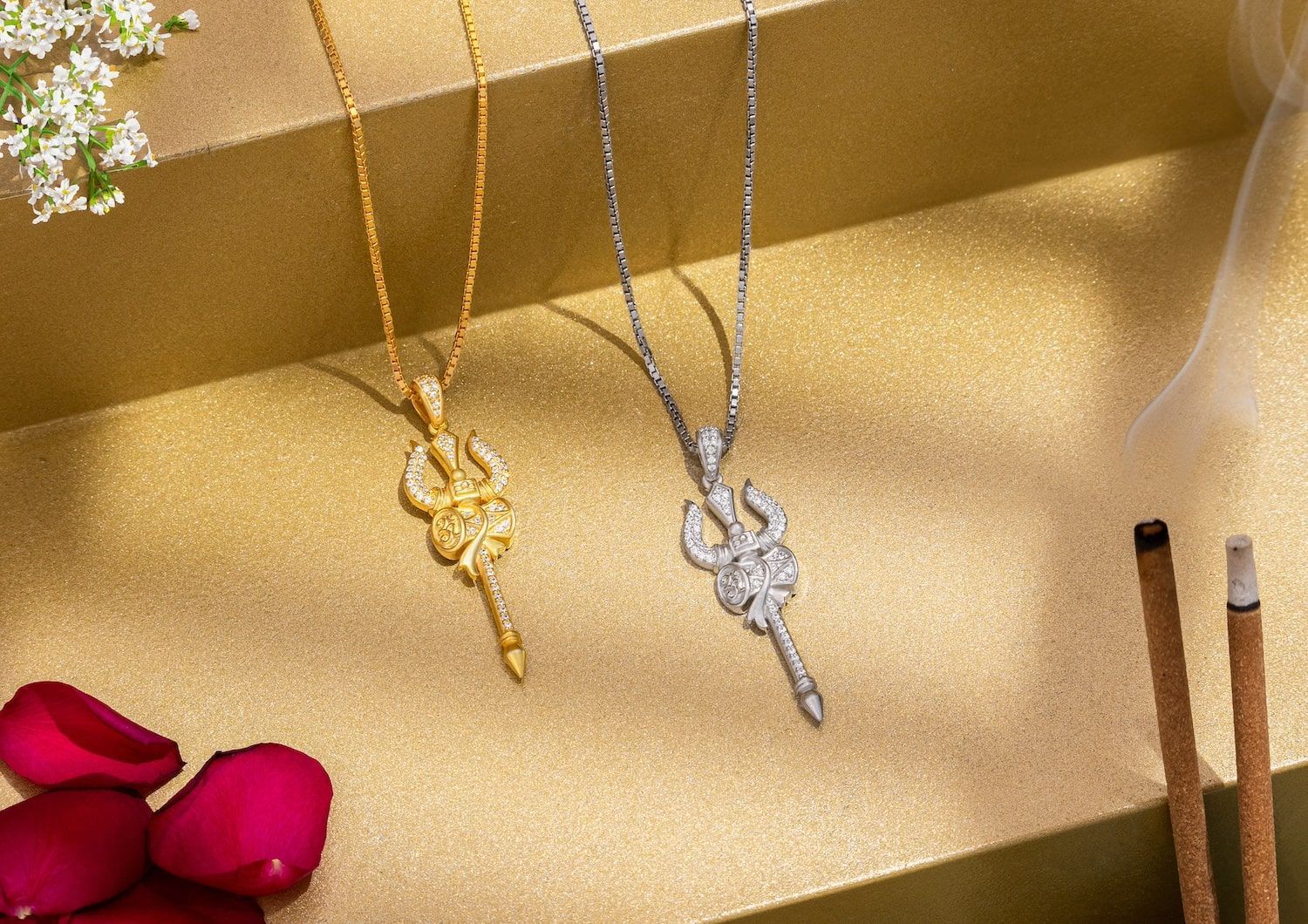 Lord Shiva Trishul Pendant