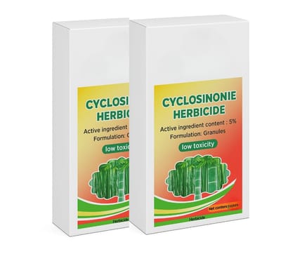 ELHAE Cyclosinonie Herbicide Granules For Weed Control | Low Toxicity Weed Control for Crops | Garden & Farm Use Fast-Acting, Eco-Safe Weed Terminator Lawns, Gardens, and Farmlands Pack 2 x 750g