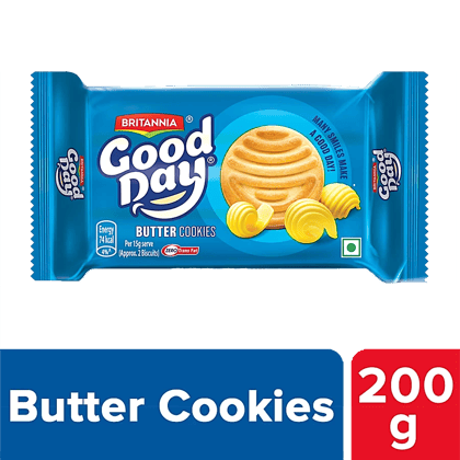 Britannia Good Day Butter Cookies, 200 G