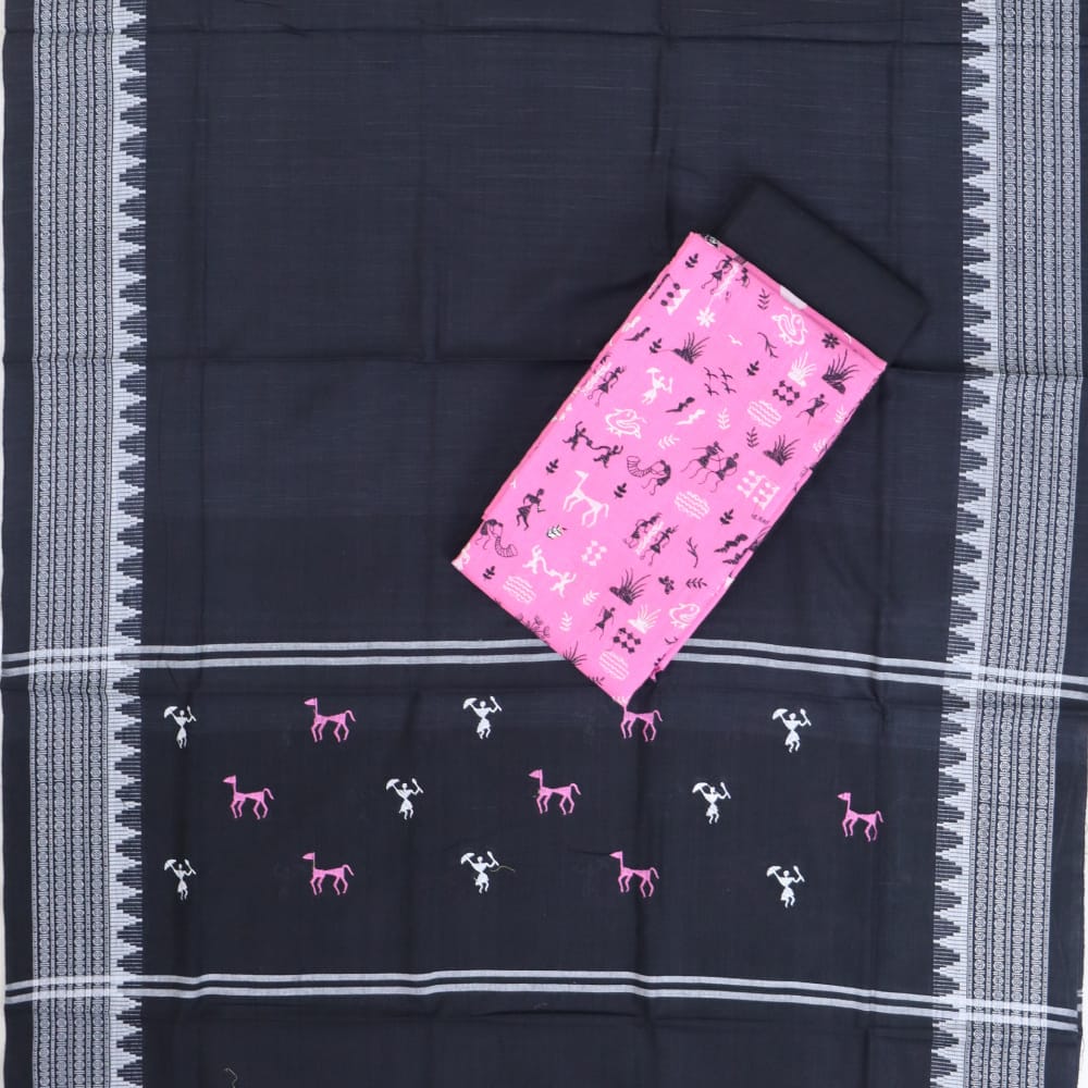 Bomkai Cotton Dress Set