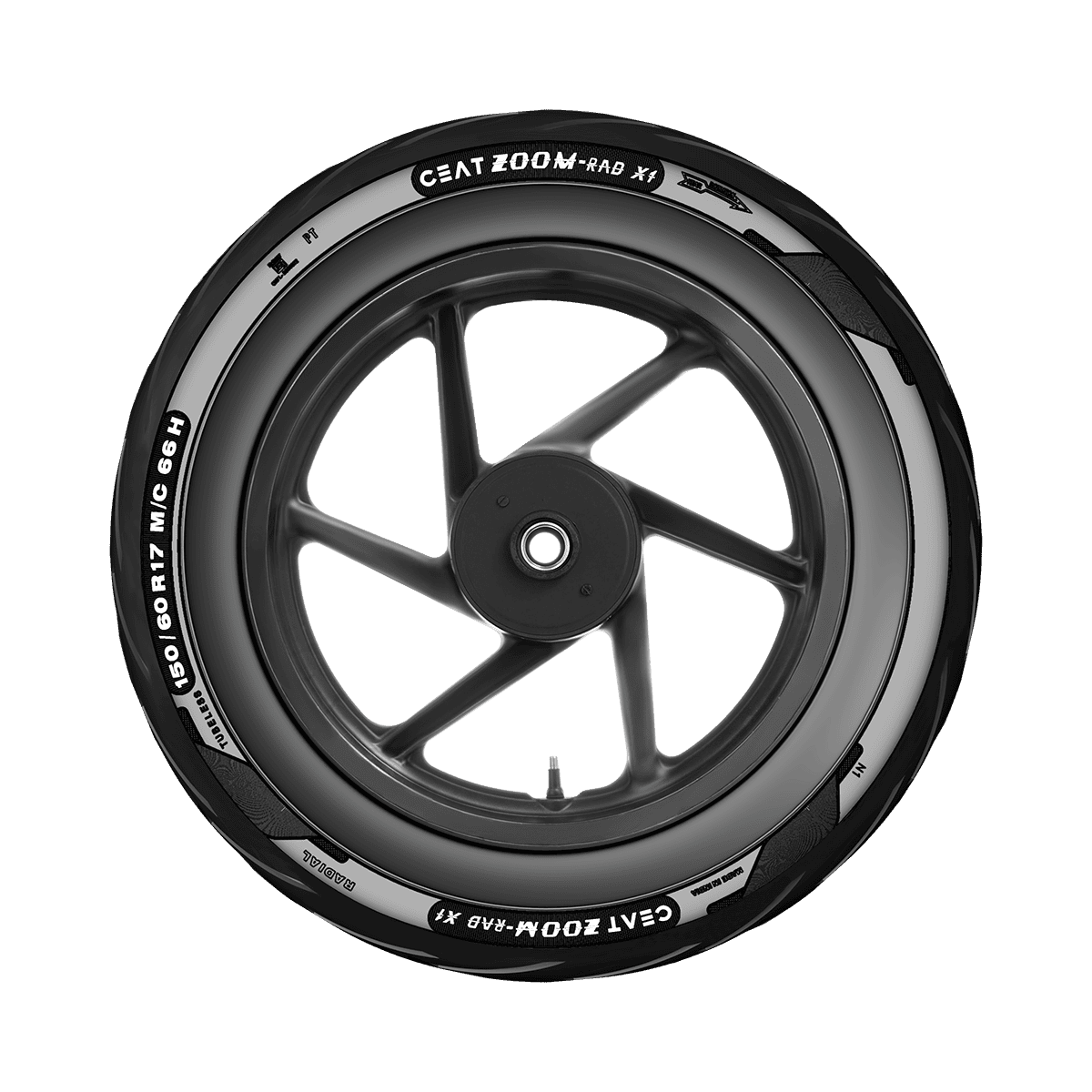 CEAT 150/60R17 ZOOM RAD X1 TL 66H