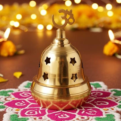 Brass Apple Goblet Deepak No. 3 (ZMAS401 C)