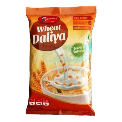 Banaco's Natural Wheat Daliya 500gms Banaco's Natural Wheat Daliya 500gms