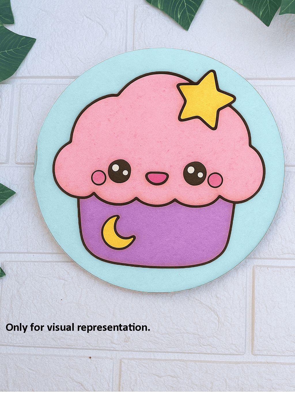 Dbeautify's Cute Cupcake DIY MDF Pre-Marked Base