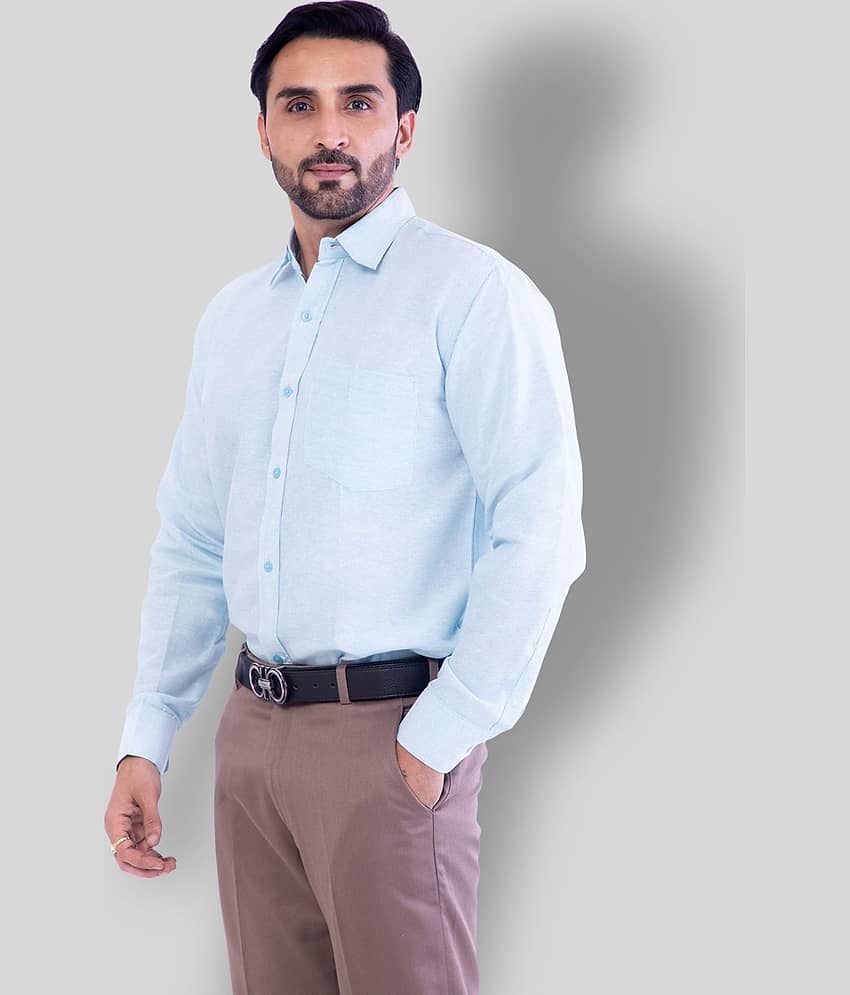 DESHBANDHU DBK - Blue Cotton Regular Fit Men's Casual Shirt (Pack of 1 )