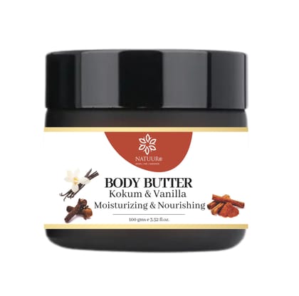 Nourishing Body Butter Kokum, Vanilla and Cinnamon Nourishing Body Butter Kokum, Vanilla and Cinnamon
