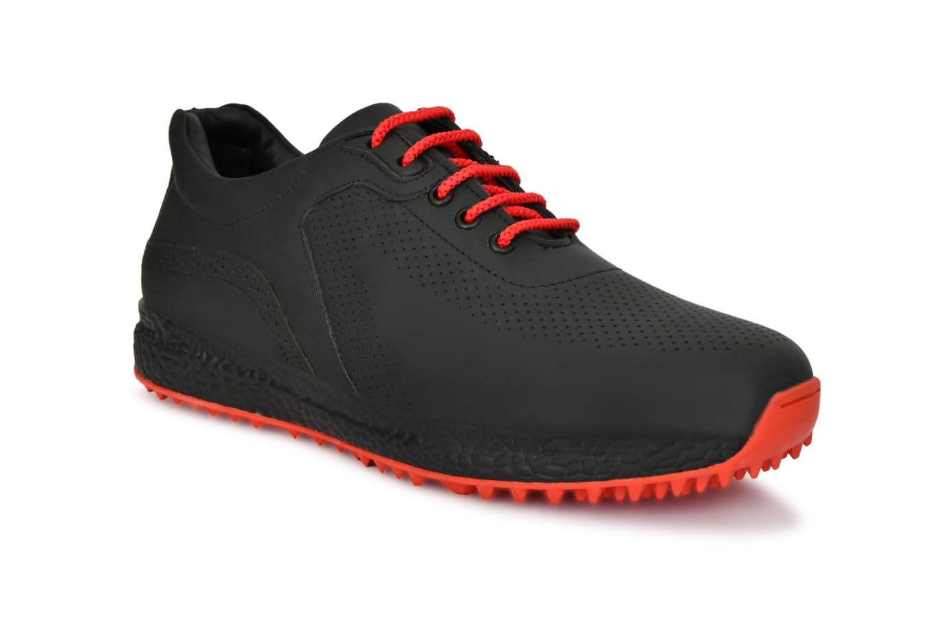HITCARO Men's Proffessional Leather Golf Shoes | Lace-Up | Waterproof | Comfortable | Breathable