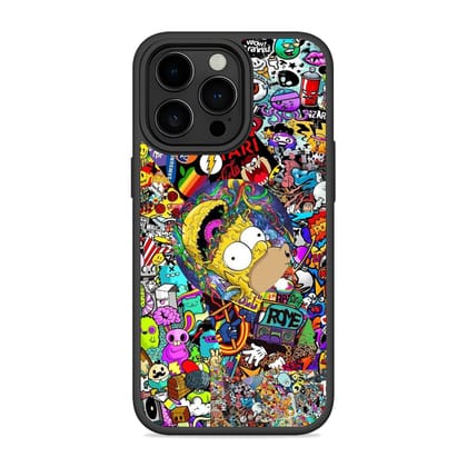 Mind Blast Abstract Mobile Bumper Cover