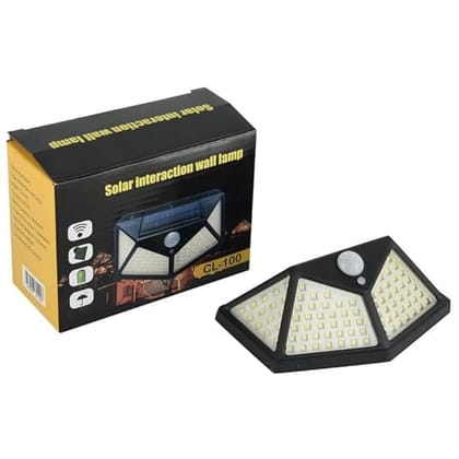 Solar Rechargable Light Outdoor 100 LEDs Solar Motion Sensor Light with Solar Panel and 3 Modes Solar Rechargable Light Outdoor 100 LEDs Solar Motion Sensor Light with Solar Panel and 3 Modes