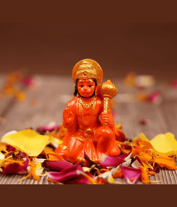 ServDharm Resin Lord Hanuman Idol ( 7 cm )