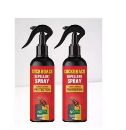 Cockroach Repellent Spray 400ml Natural, Herbal, Non-Toxic & Safe for Home, Kitchen & Office Indoor & Outdoor Use Chemical-Free, Odourless & Eco-Friendly Anti-Cockroach Spray