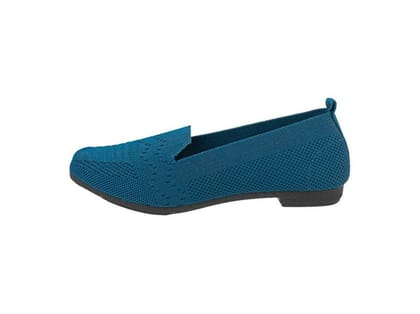 My Debon DL3372 Indigo Ladies  Full Covering Eva Shoes  - UK 5