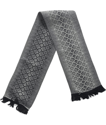 HeteShe Black,White Women's Muffler ( Pack of 1 )