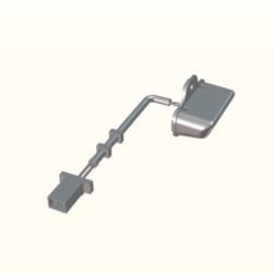 LIGHT ASSY LICENSE (W/O BULB) - Glamour - 3372BAAN401S