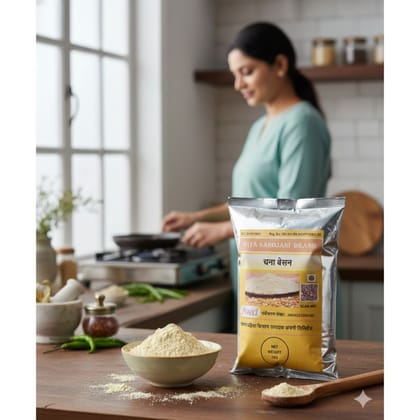 CHANA BESAN - 1 kg - One kilogram pack