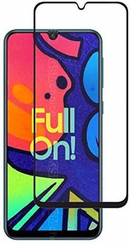 PLUGTECH Advanced Tempered Glass With Anti-Explosion 9H Hardness Edge-To-Edge Coverage Screen Guard for SAMSUNG F41