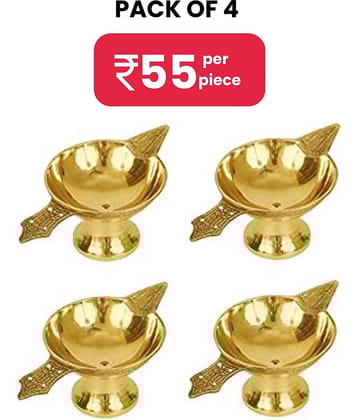 DvR ClicK - Diya 10 cm ( Pack of 4 )