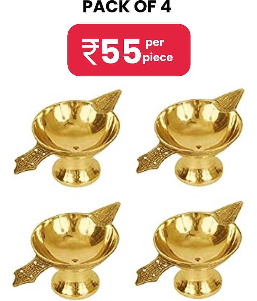 DvR ClicK - Diya 10 cm ( Pack of 4 )