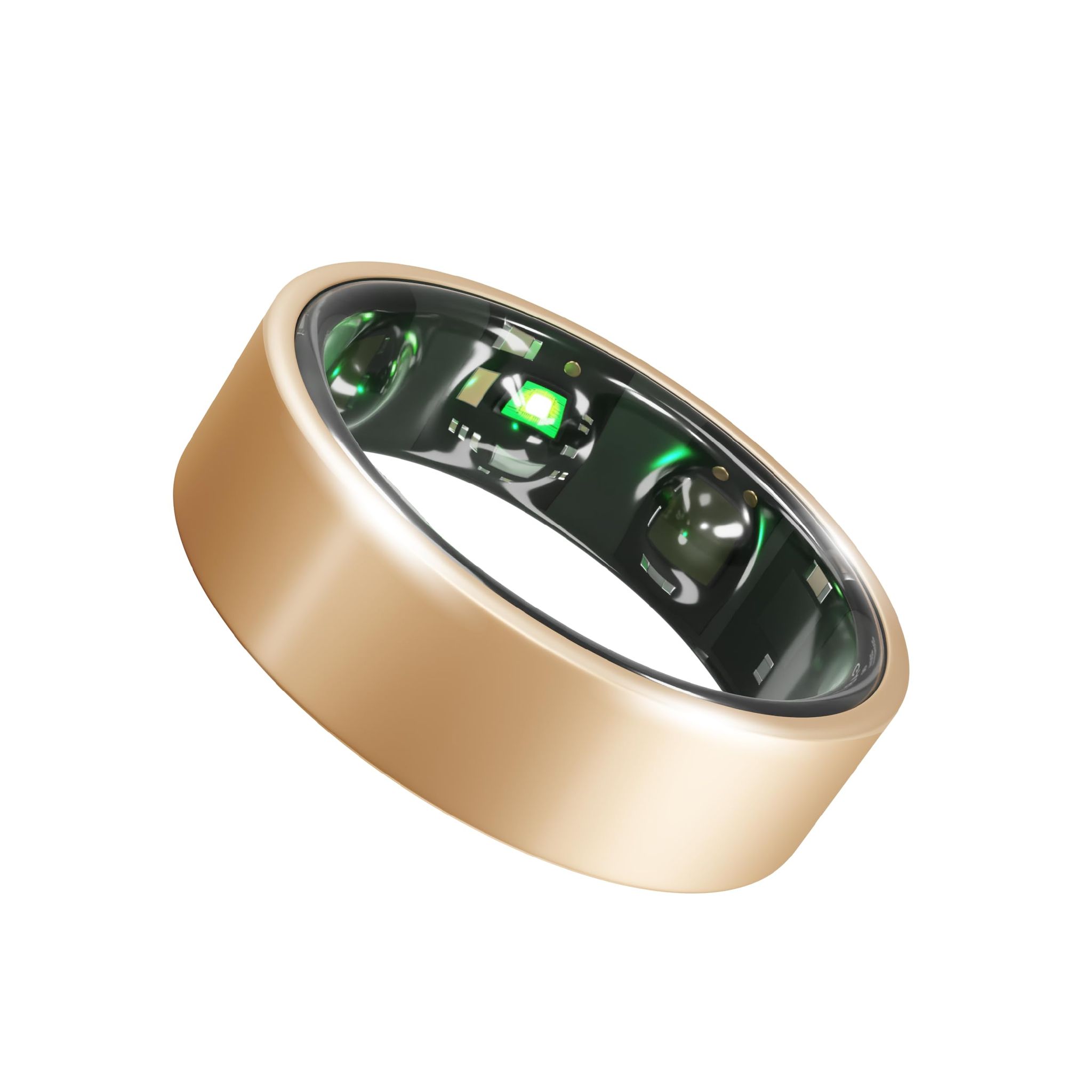 Gabit Smart Ring | Sleep, Fitness, Nutrition, Stress | Buy Sizing Kit First | 7+ Day Battery, 30+ Workout Modes, Period Tracking, Best Smart Ring Award by Amazon | Titanium, Rose Gold 7 Gabit Smart Ring | Sleep, Fitness, Nutrition, Stress | Buy Sizing Ki