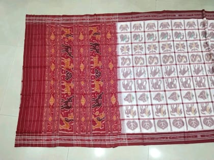 Nabakiti Handloom Saree with blouse piece