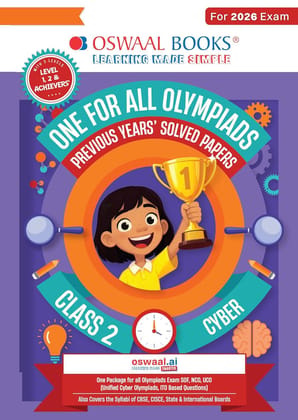OSWAAL ONE FOR ALL OLYMPIADS CYBER CLASS 2 FOR 2026 EXAMS -PREP GUDIE || COMPLETE SYLLBYS ||OSCY2 OSWAAL ONE FOR ALL OLYMPIADS CYBER CLASS 2 FOR 2026 EXAMS -PREP GUDIE || COMPLETE SYLLBYS ||OSCY2