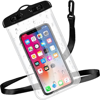 Waterproof Mobile Pouch Cover with Rotation Lock Closure  by Ruhi Import Store