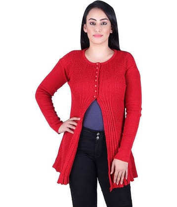 Ogarti Acrylic Shrugs - Red