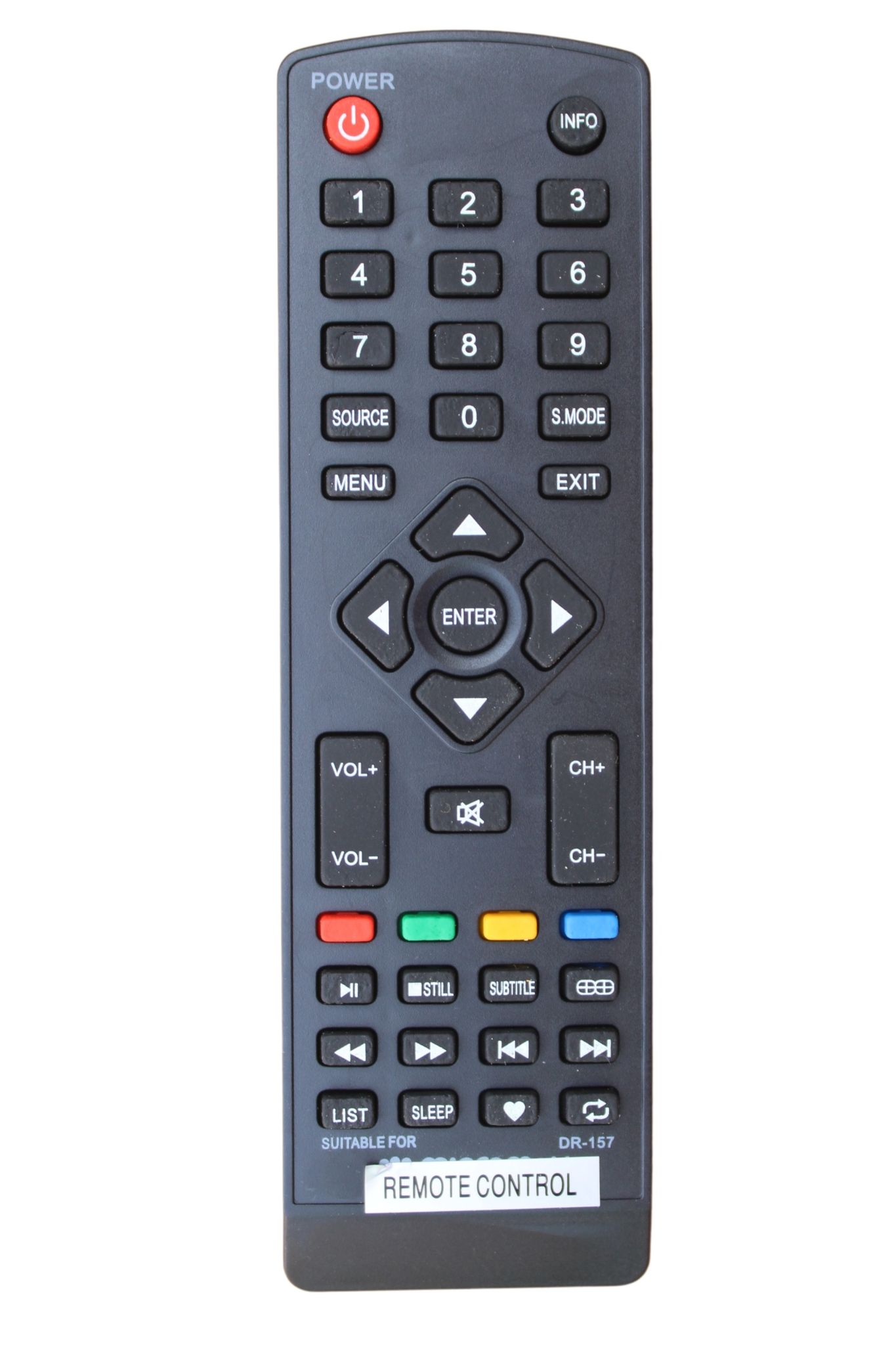 V3Deals Compatible for Micromax/BPL/Akai Smart Led/LCD TV Remote Control | No Voice Function (Exactly Same Remote Will Work Only) Please Match The Image with Your Old Remote (Micromax 07)
